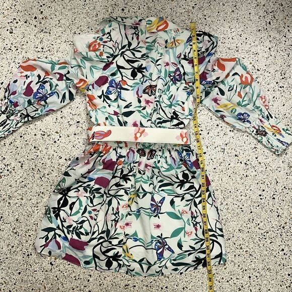 Elliatt Seabreeze floral mini belted dress small s - Picture 9 of 10